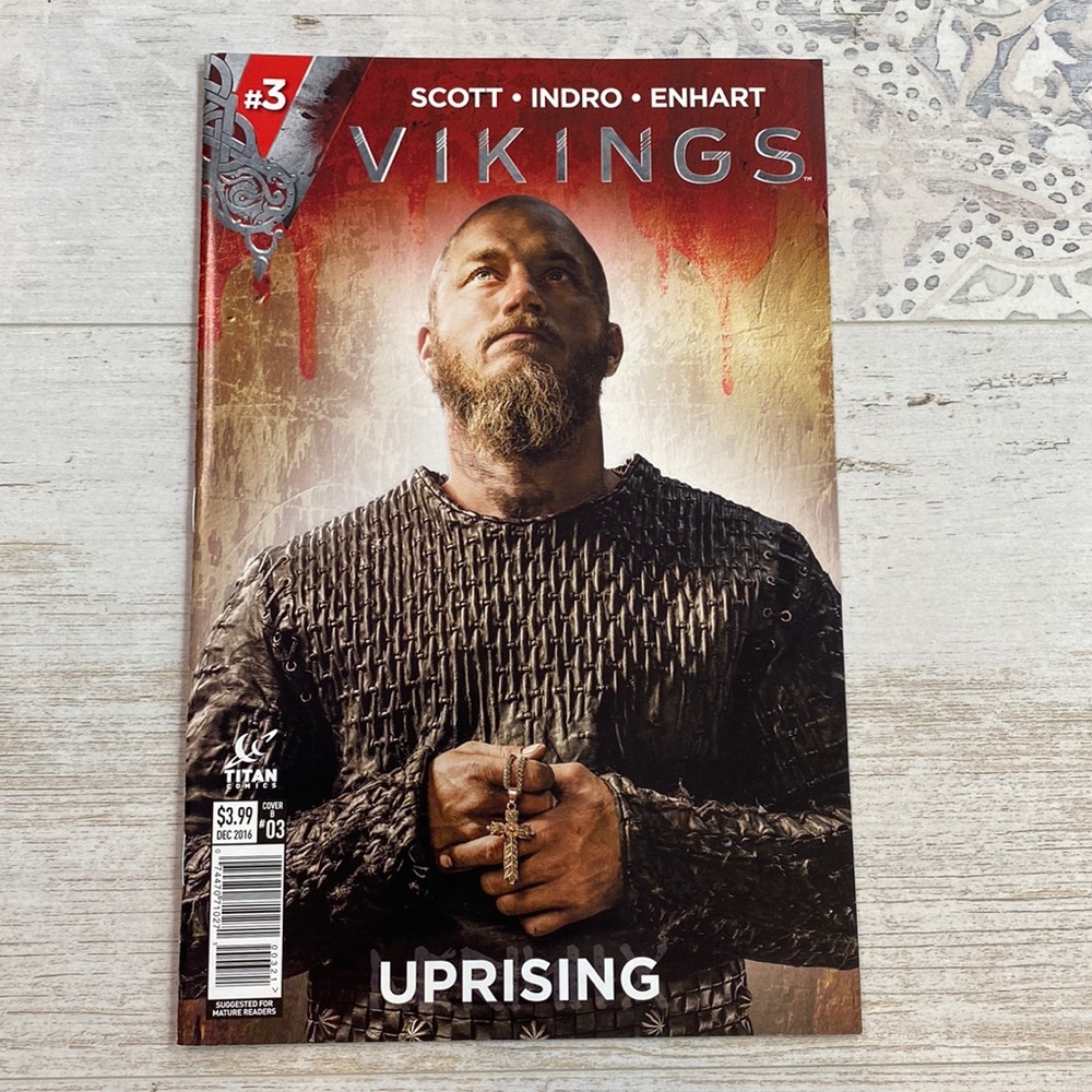 Vikings Uprising #03 Cover B Titan Comics Comic Book